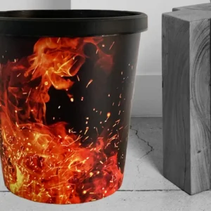 Papierkorb Fire