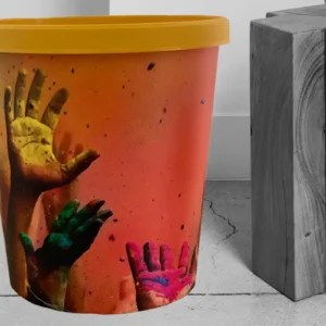 Design Papierkorb Hands Up