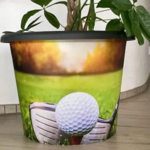 Dekorativer Pflanzentopf Golf1 Collage