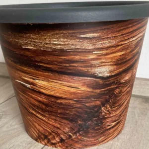 Desing Pflanzentopf Baumholz