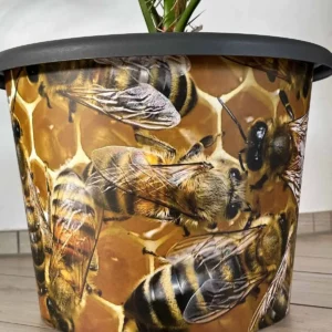 Dekorativer Pflanzentopf Bienenvolk