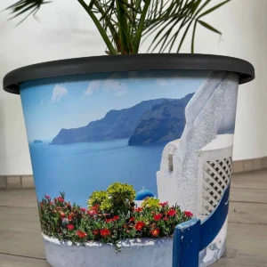 Dekorativer Pflanzentopf Santorin 3