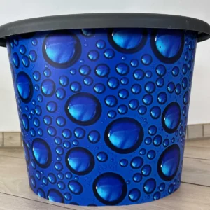 Dekorativer Pflanzentopf Wassertropfen